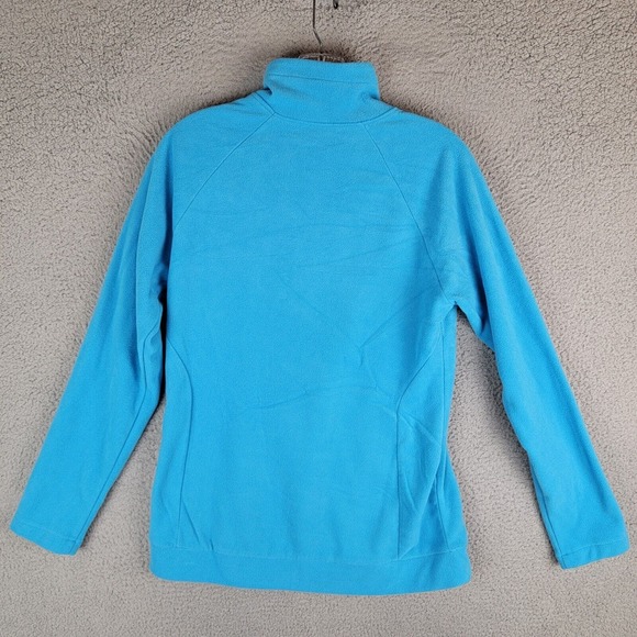 Columbia Pullover Womens Medium Long Sleeve 1/4 Side Zip Front Pocket - Picture 2 of 10